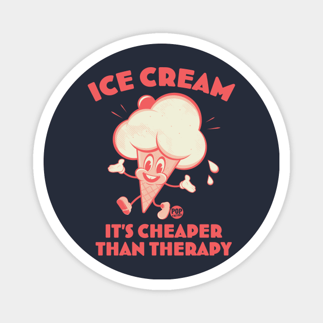 ICE CREAM THERAPY Magnet by toddgoldmanart